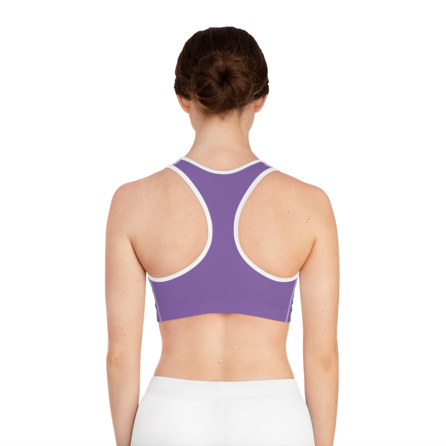 Perfectly Imperfect Sports Bra - Light Purple.