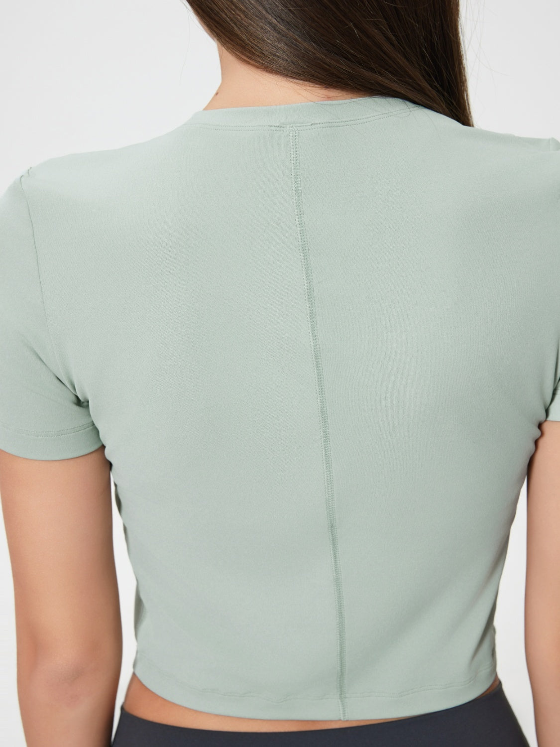 Millennia Round Neck Short Sleeve Active T-Shirt.