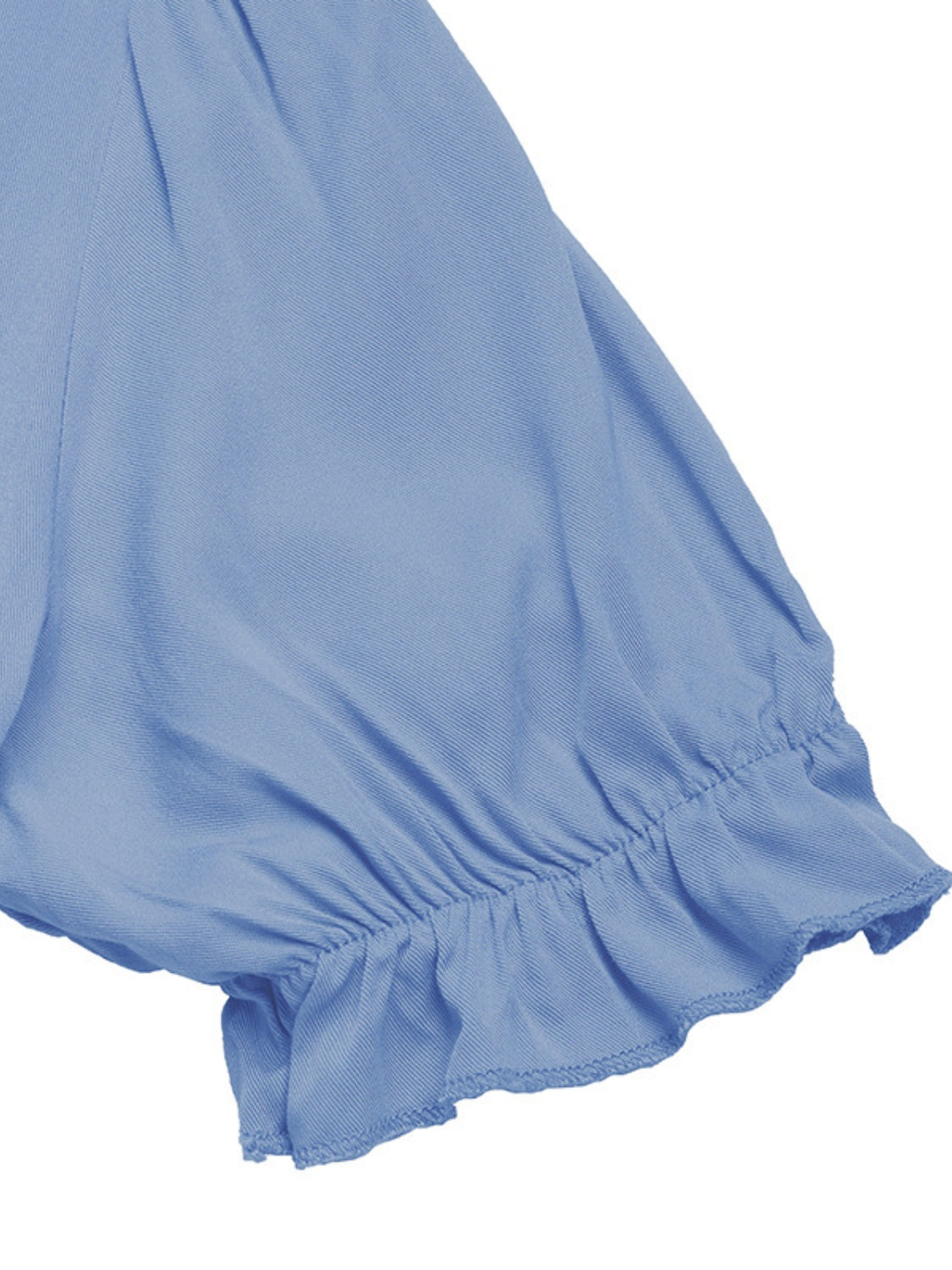 Notched Short Sleeve Tiered Midi Dress.