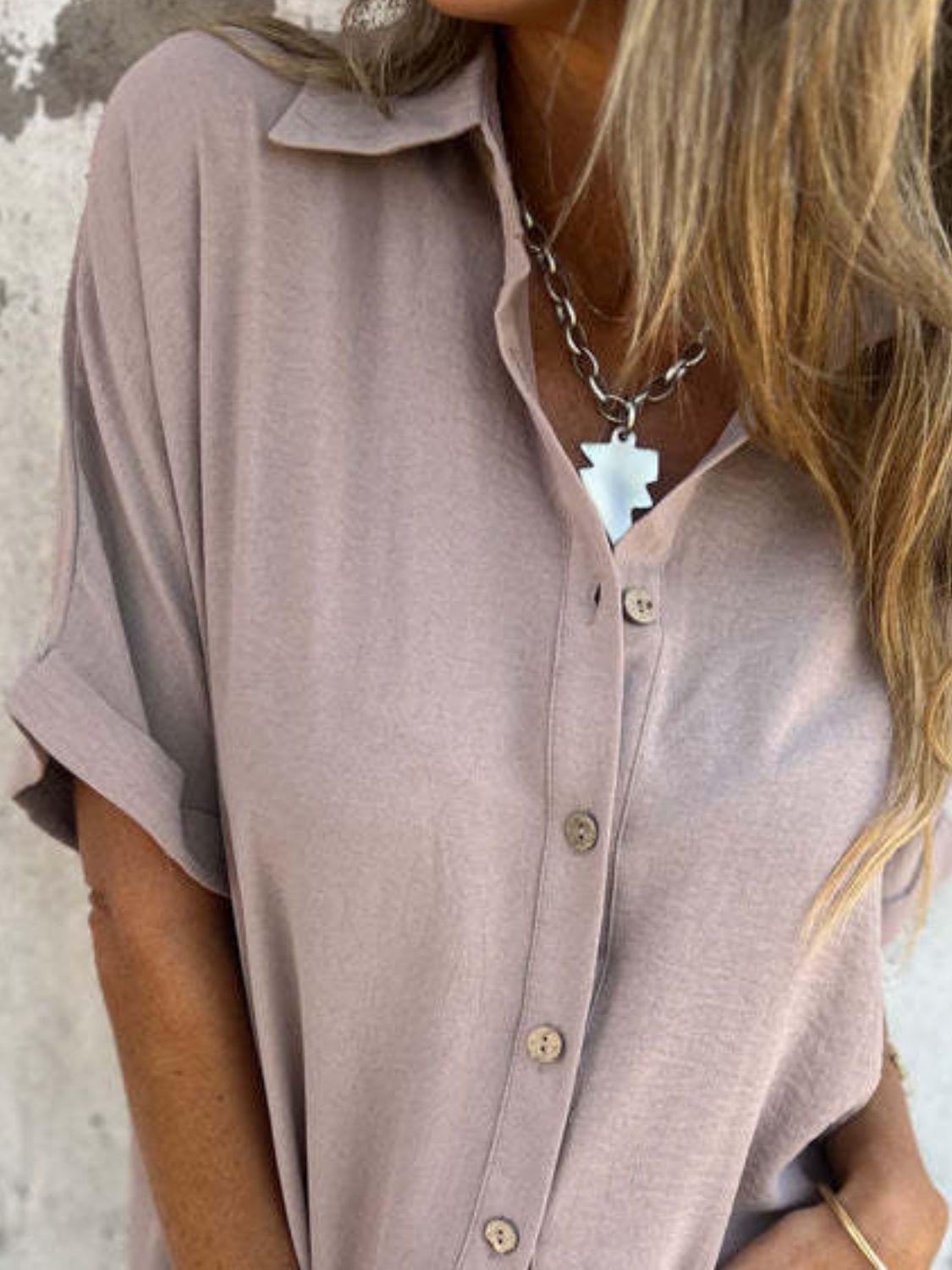 Button Down Short Sleeve Shirt.