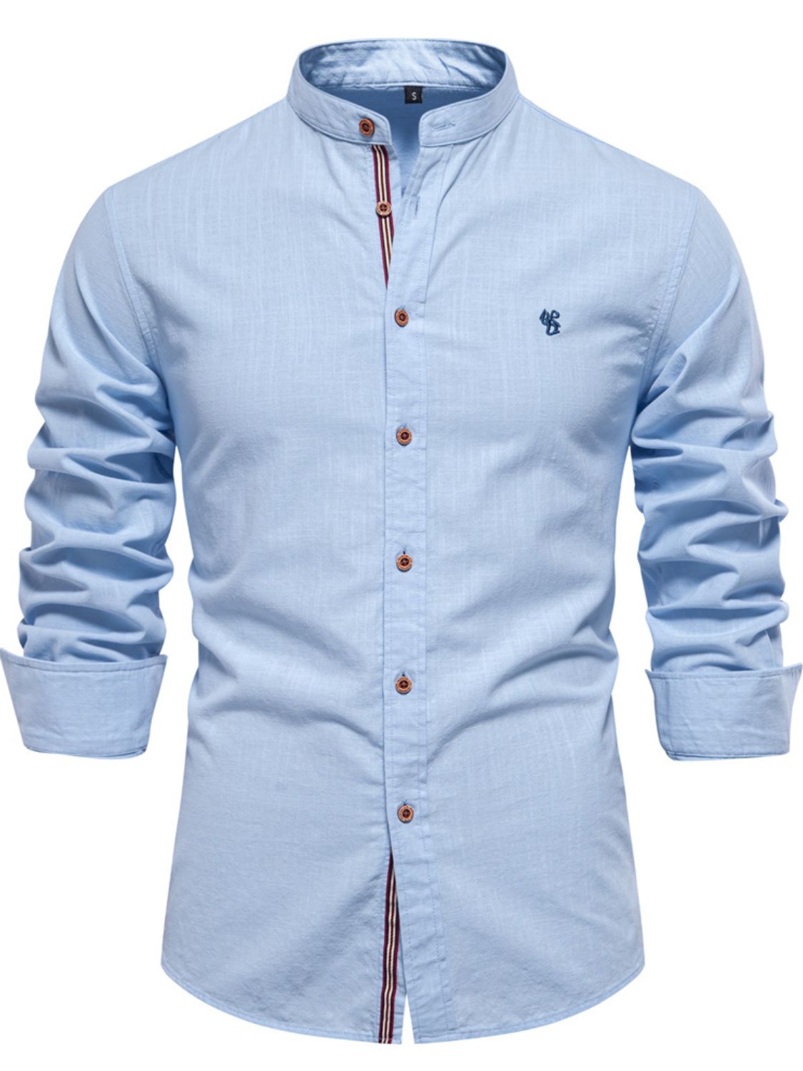 Button Down Embroidered Shirt.