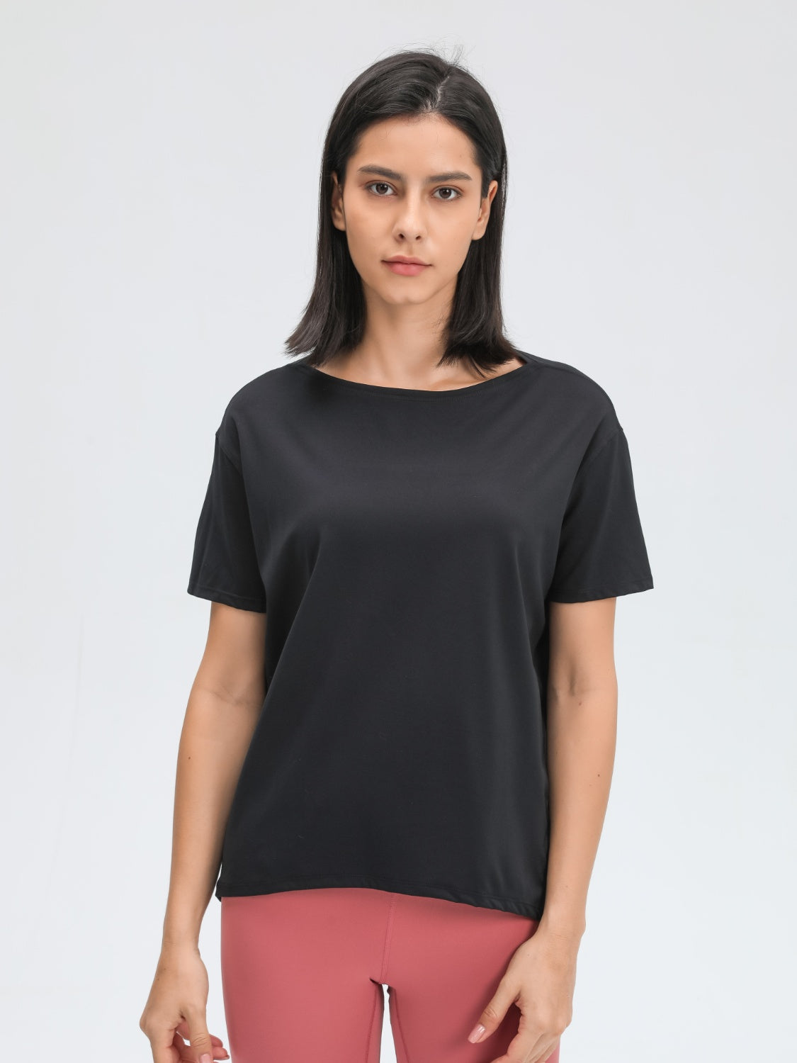 Millennia Active T-Shirt - Relaxed Fit Workout Tee.