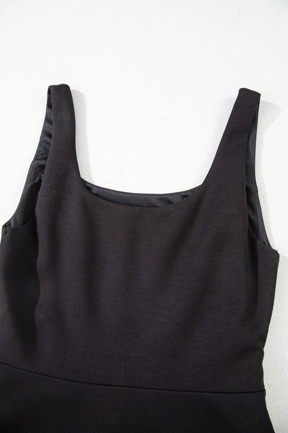 Cut Out Front High Waist Tank Mini Dress.