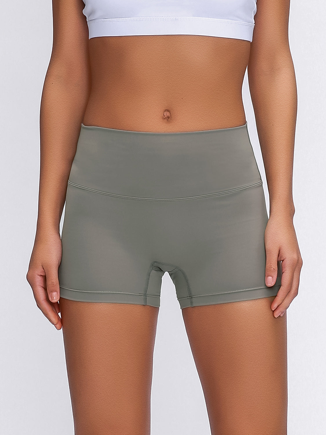 Millennia - High Waist Active Shorts.