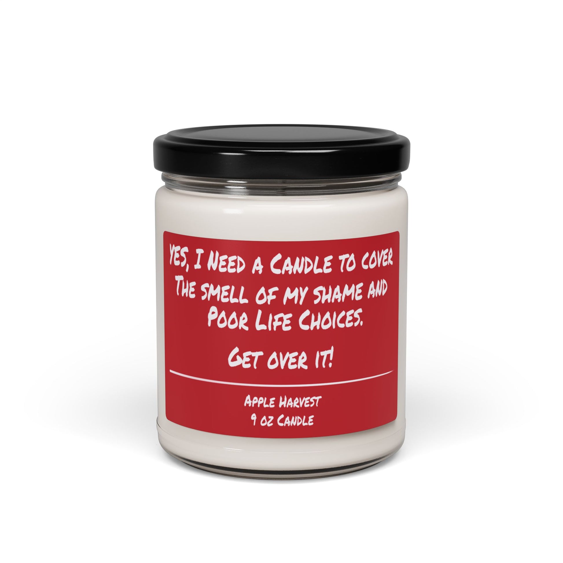 Soy Wax Scented Candle - Cover My Shame.