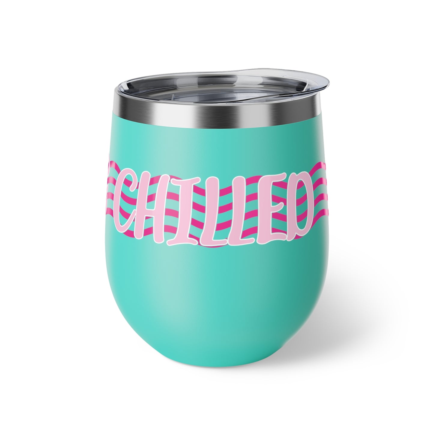 "Boojie & Chilled" Copper Insulated Cup - 12oz Fun Drinkware.