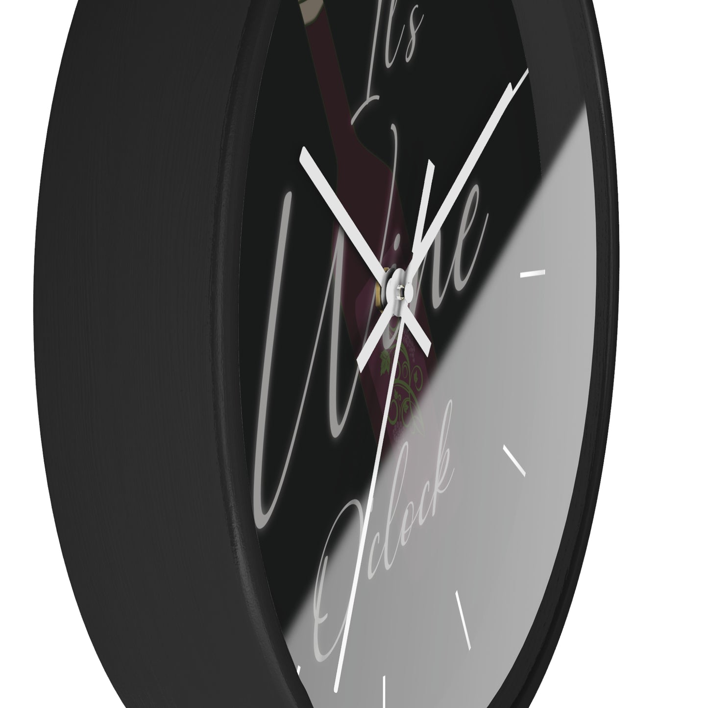 Wine O'Clock Wall Clock.