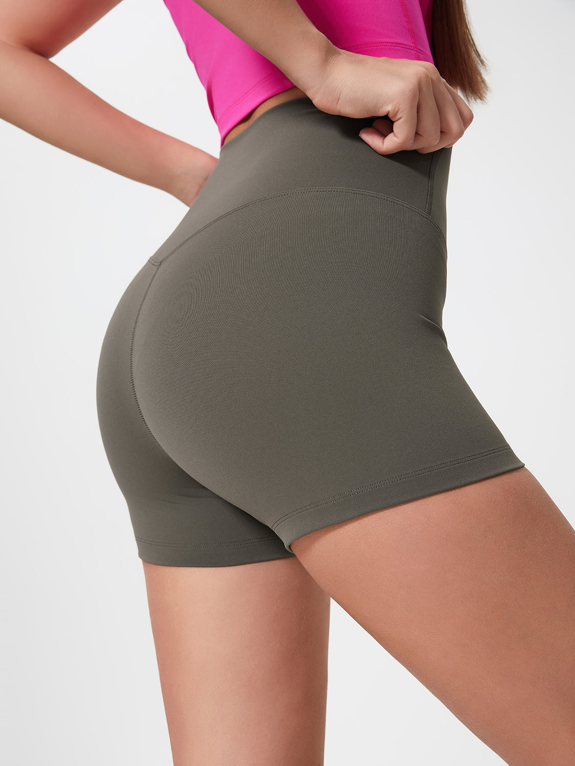 Millennia - High Waist Active Shorts.