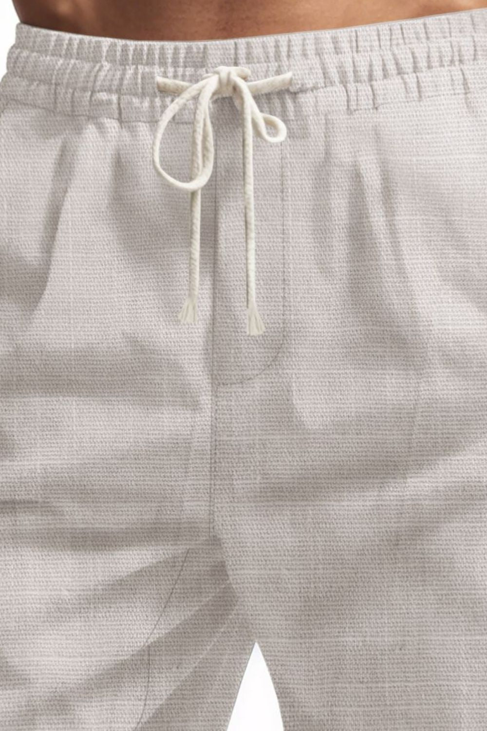 Men's Comfortable Drawstring Shorts with Pockets - Plus Size.