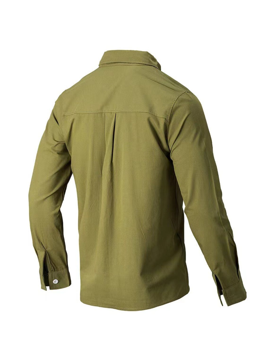 Collared Neck Button Down Shirt.