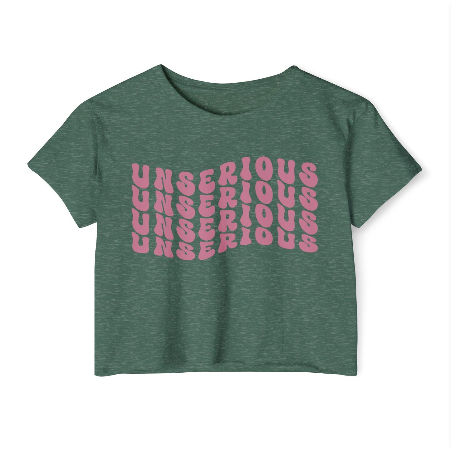 "Unserious" Women's Festival Crop Top.
