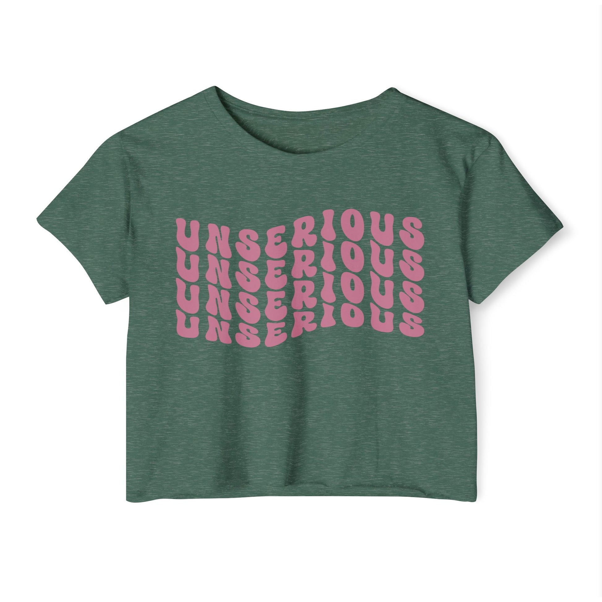"Unserious" Women's Festival Crop Top.