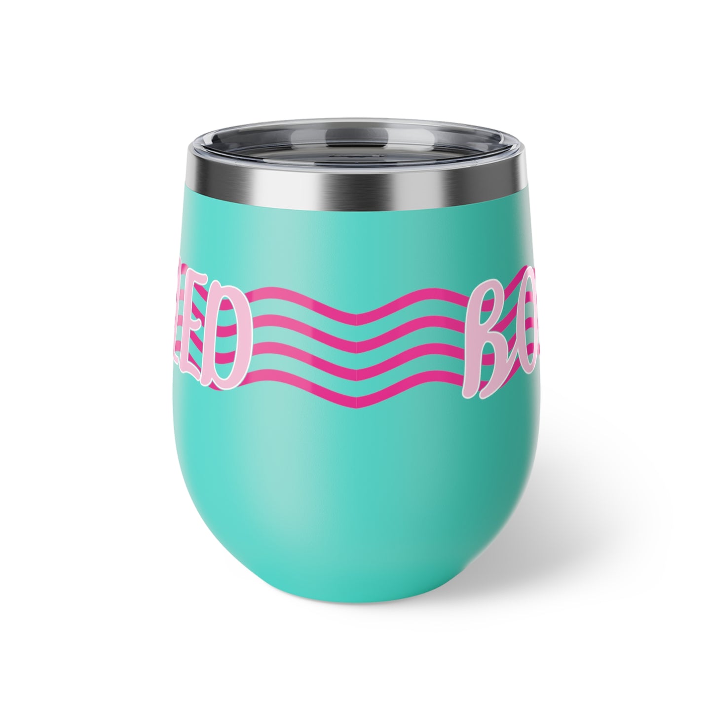 "Boojie & Chilled" Copper Insulated Cup - 12oz Fun Drinkware.