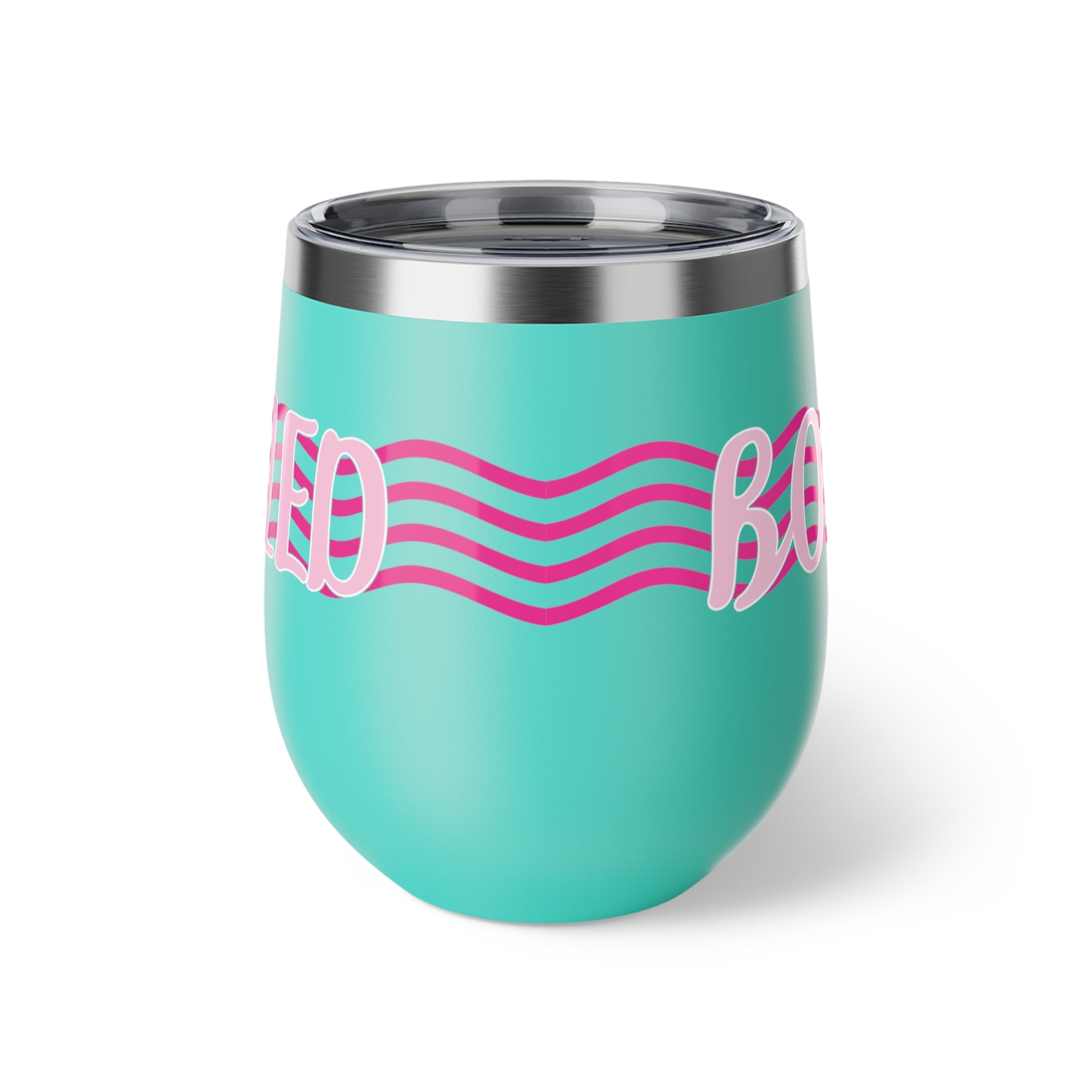 "Boojie & Chilled" Copper Insulated Cup - 12oz Fun Drinkware.
