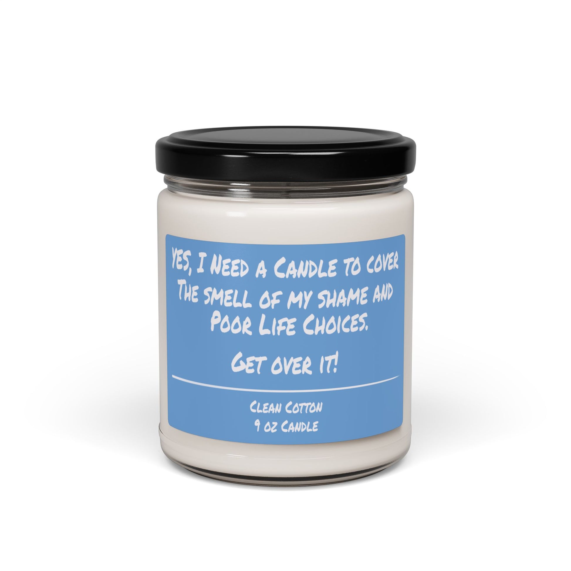 Soy Wax Scented Candle - Cover My Shame.