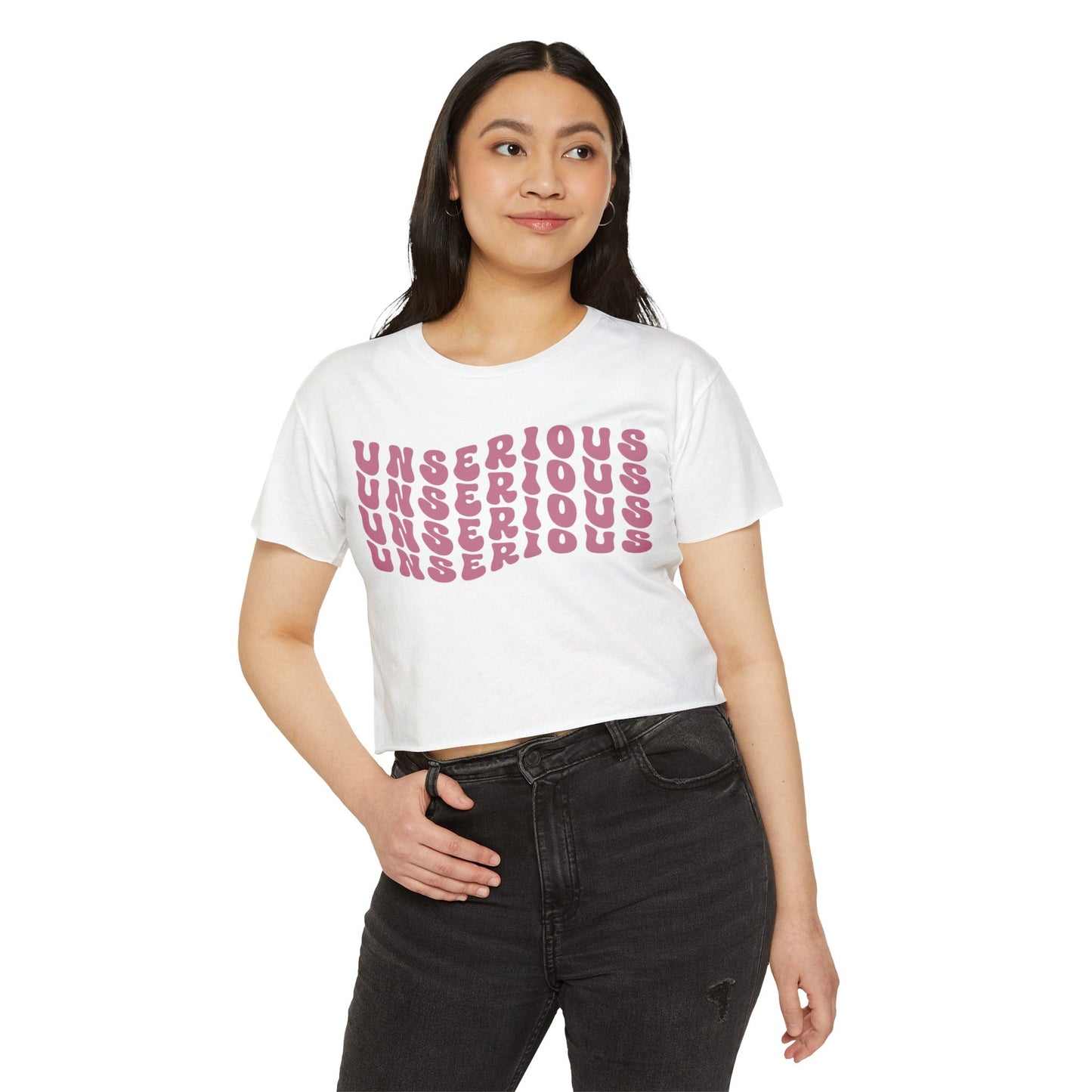 "Unserious" Women's Festival Crop Top.