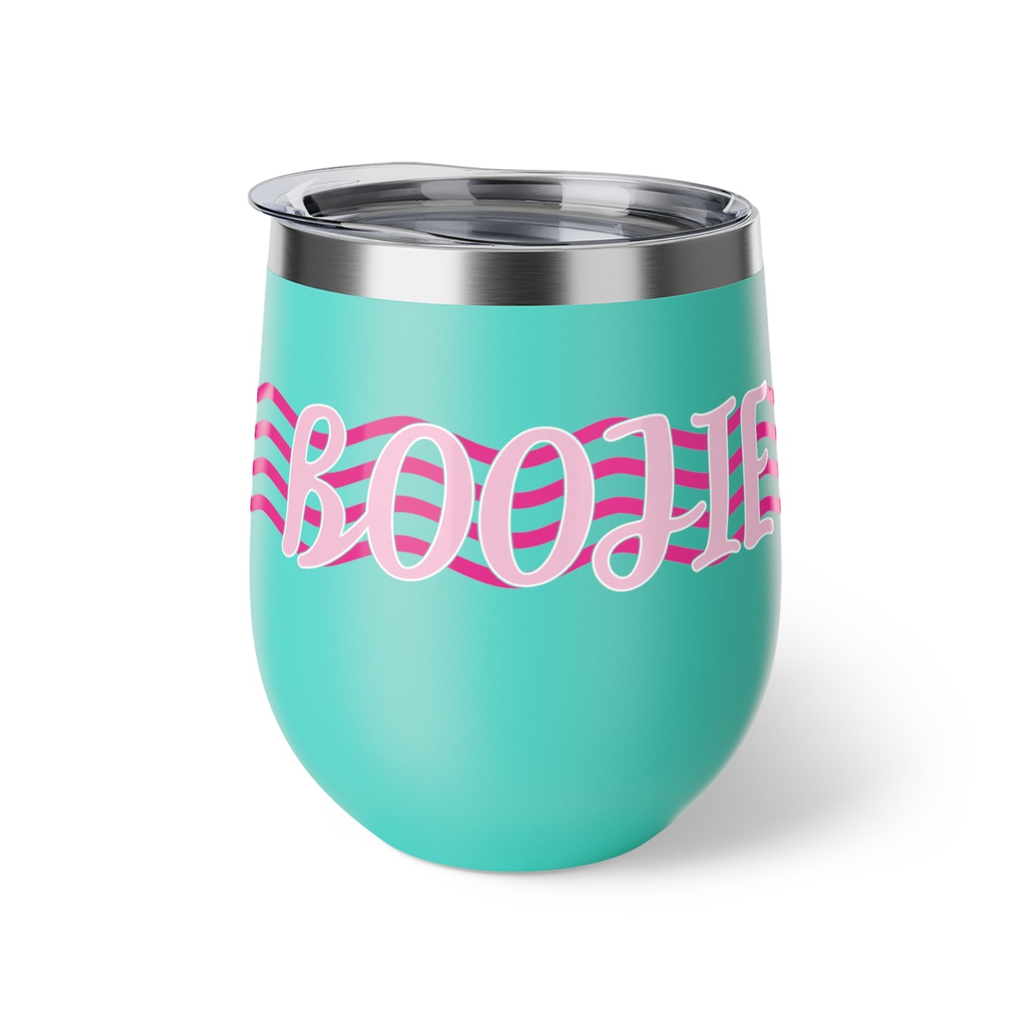 "Boojie & Chilled" Copper Insulated Cup - 12oz Fun Drinkware.