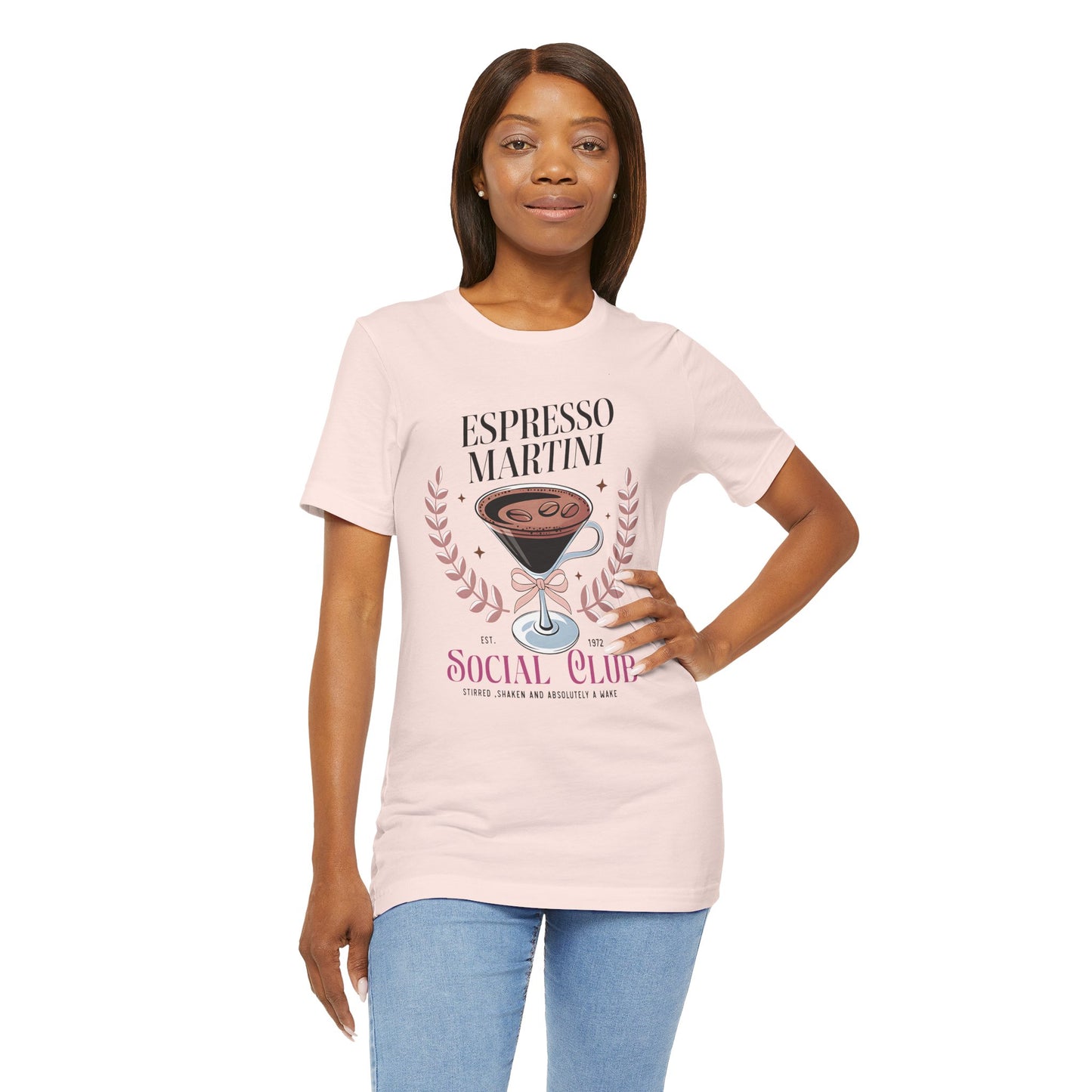 Espresso Martini Social Club Tee - Perfect for Cocktail Lovers