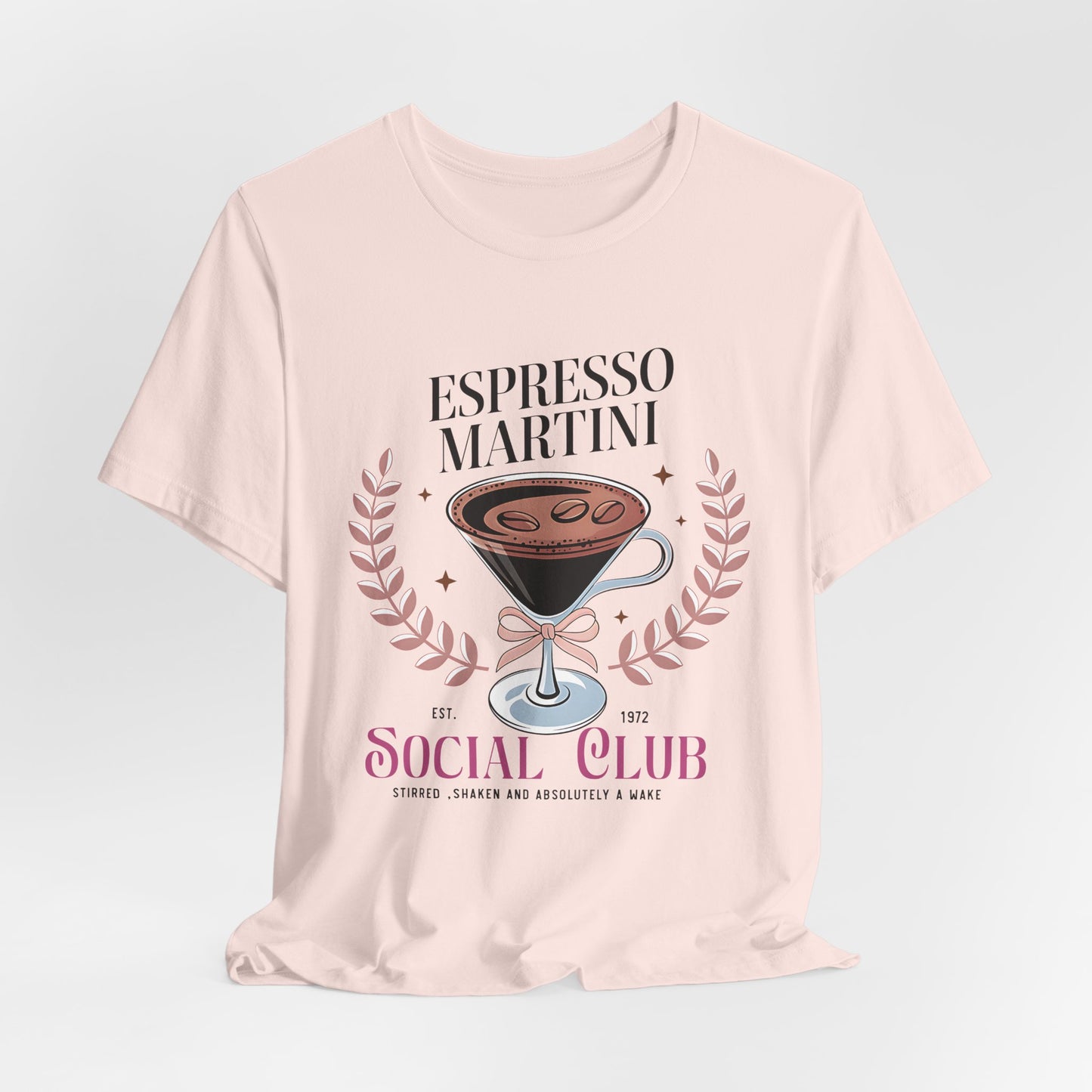 Espresso Martini Social Club Tee - Perfect for Cocktail Lovers