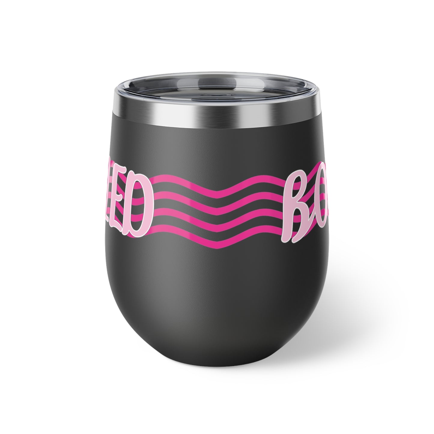 "Boojie & Chilled" Copper Insulated Cup - 12oz Fun Drinkware.