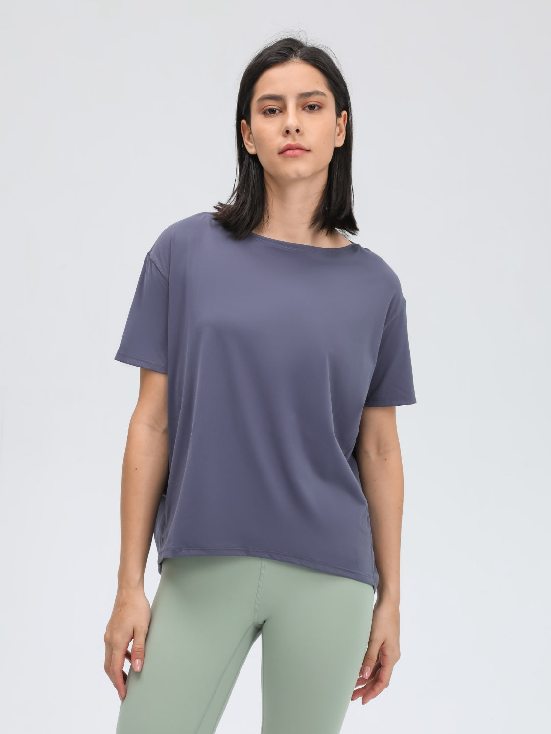 Millennia Active T-Shirt - Relaxed Fit Workout Tee.
