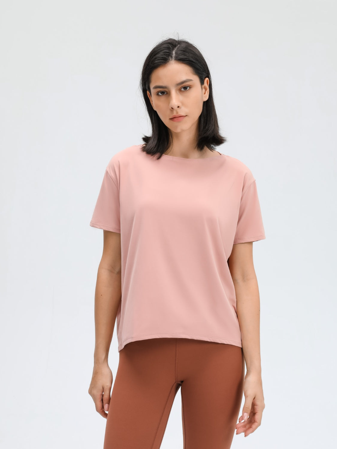 Millennia Active T-Shirt - Relaxed Fit Workout Tee.