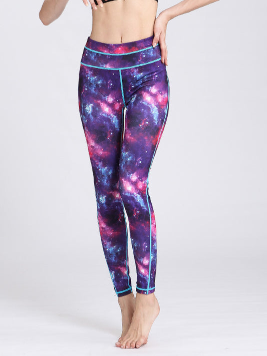 Printed Active High Waist Leggings.