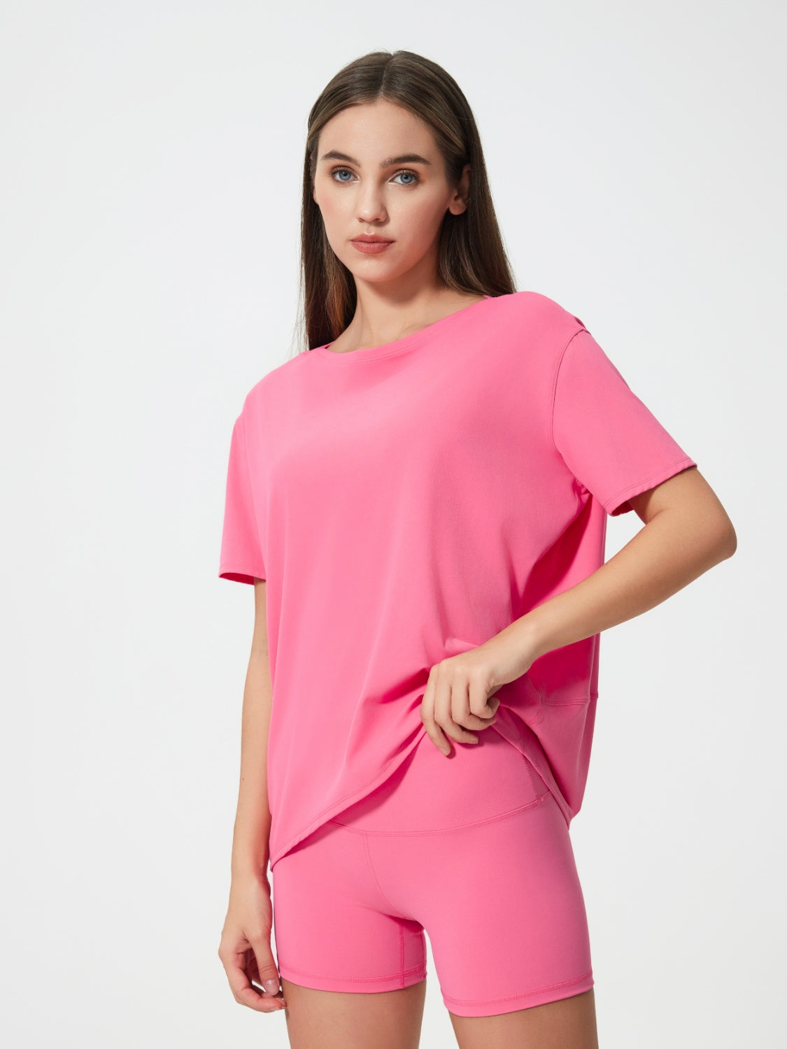 Millennia Active T-Shirt - Relaxed Fit Workout Tee.