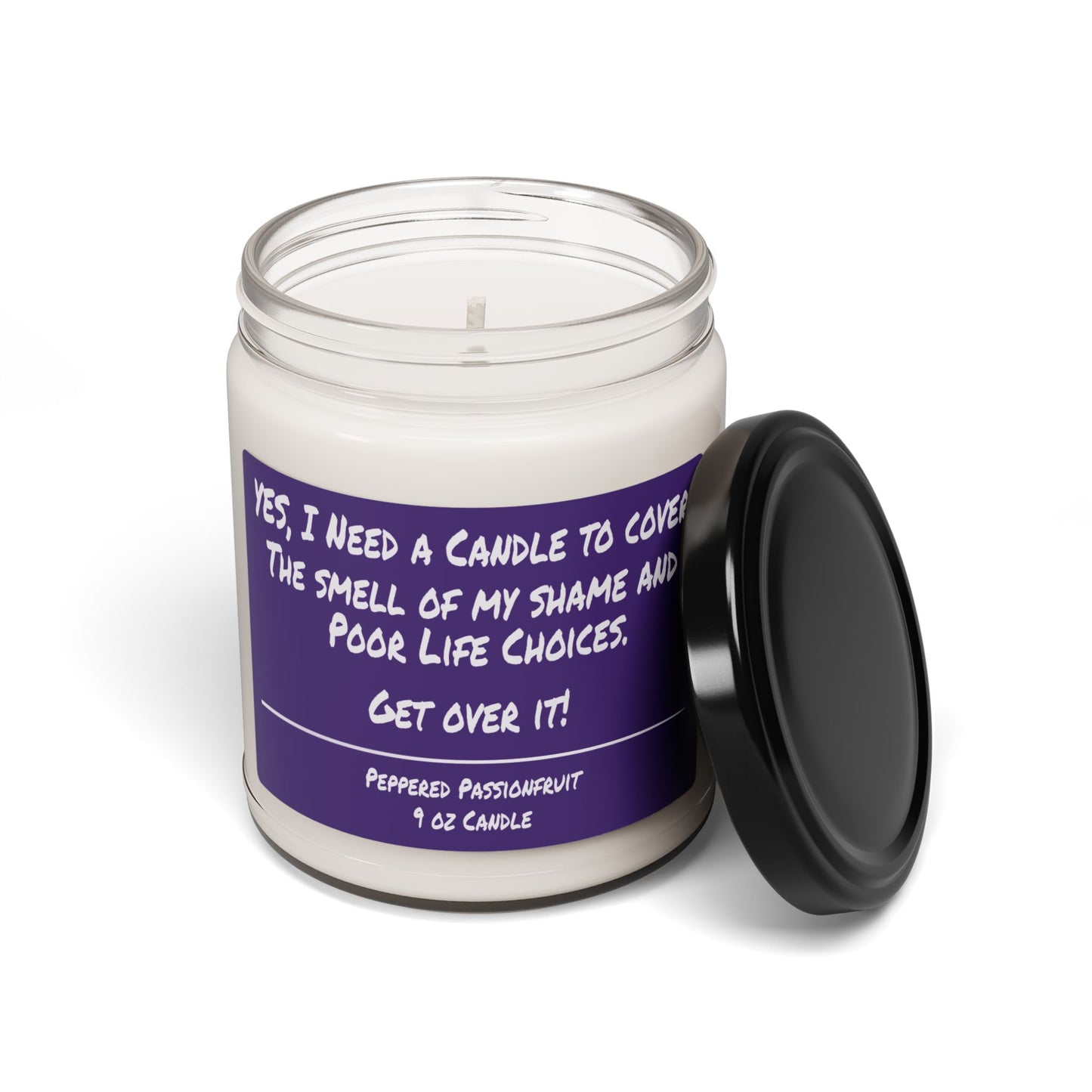 Soy Wax Scented Candle - Cover My Shame