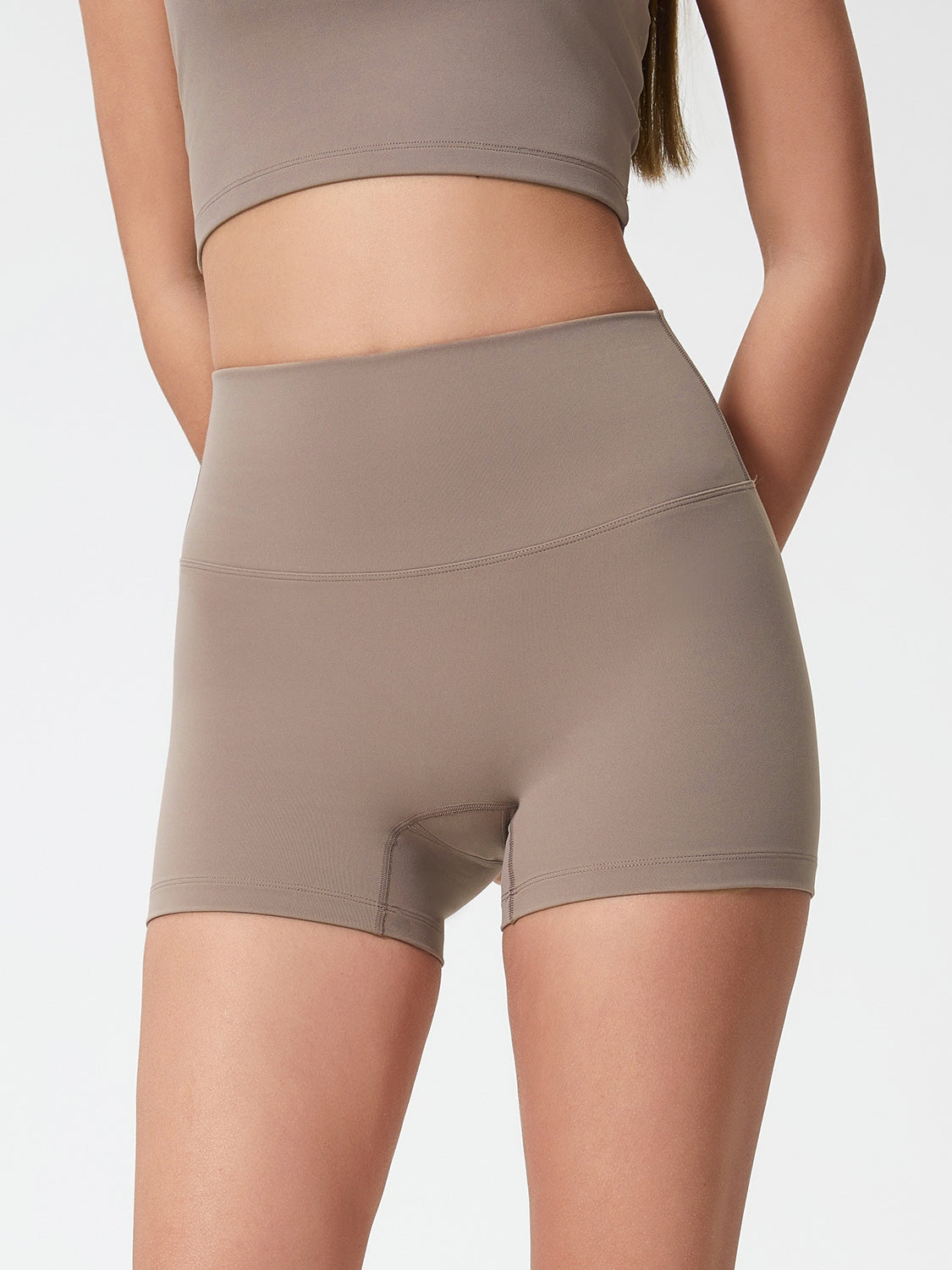 Millennia - High Waist Active Shorts.