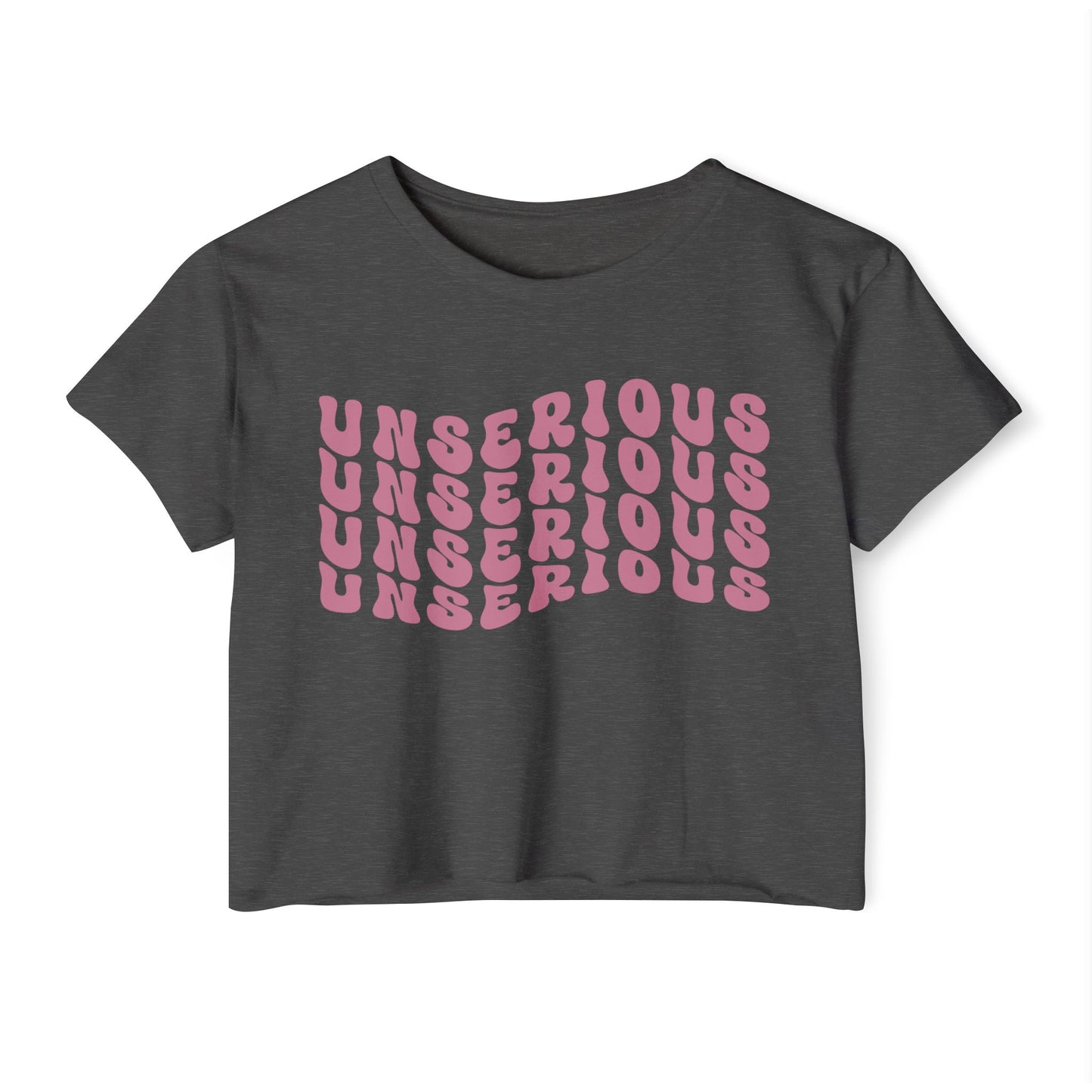 "Unserious" Women's Festival Crop Top.