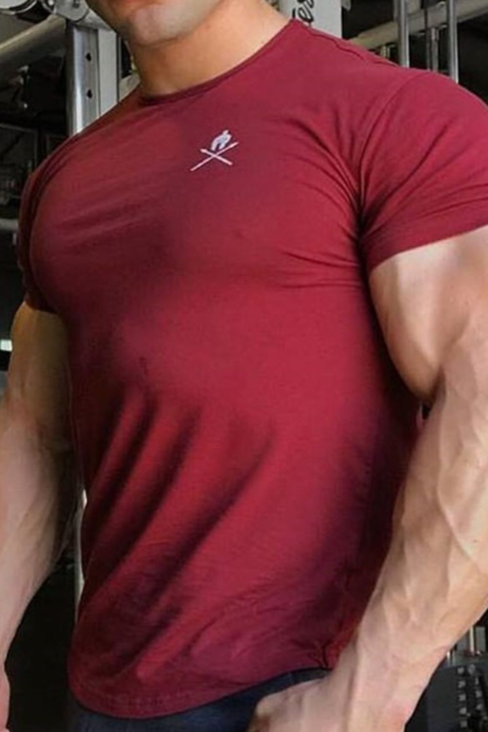 Men's Round Neck Short Sleeve T-Shirt.