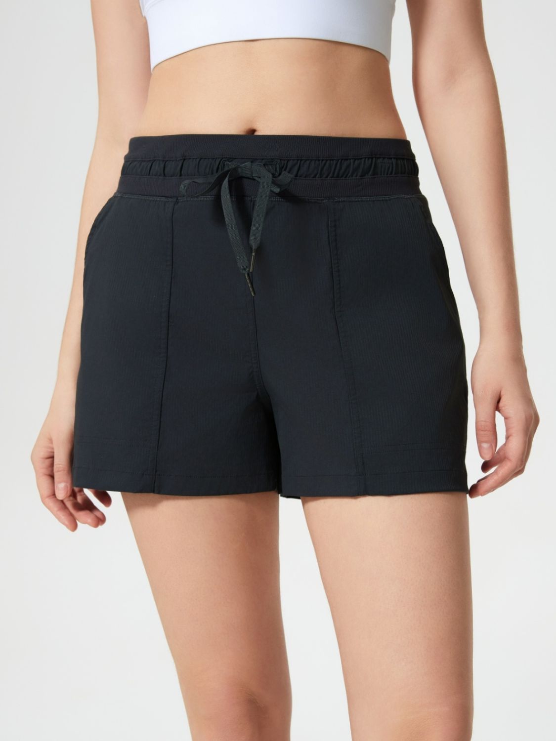 Millennia Drawstring Active Shorts with Pockets.