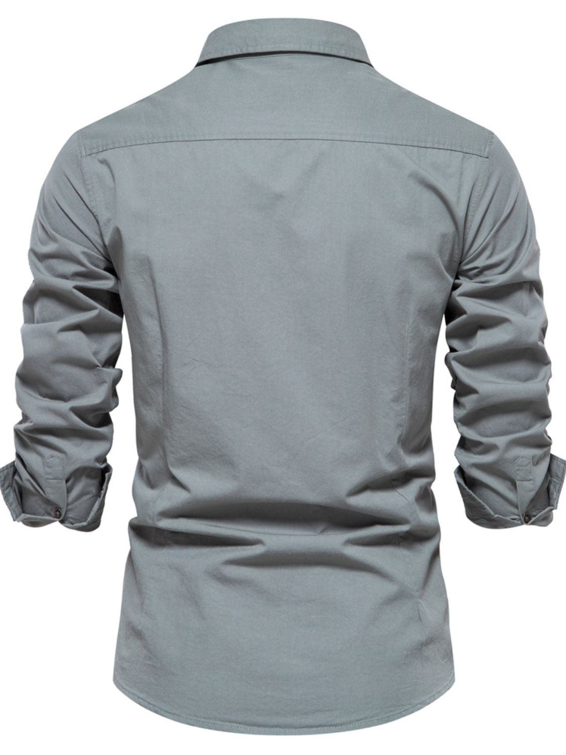 Classic Men's Button Down Collared Neck Shirt - Timeless Style.