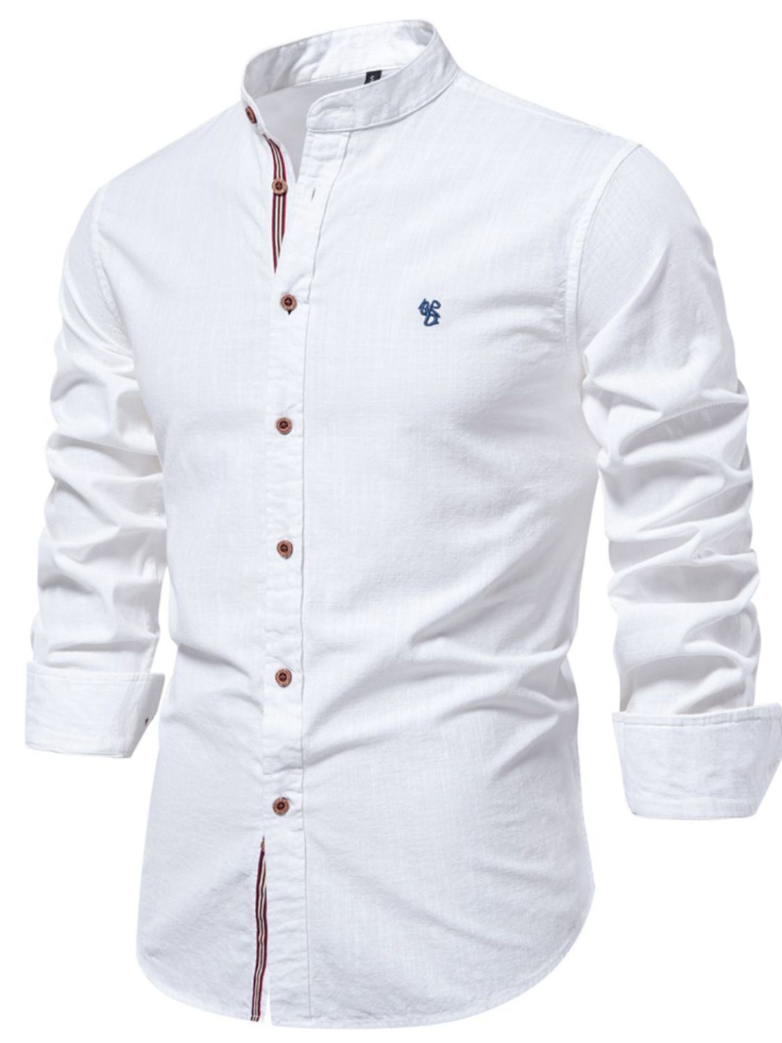 Button Down Embroidered Shirt.