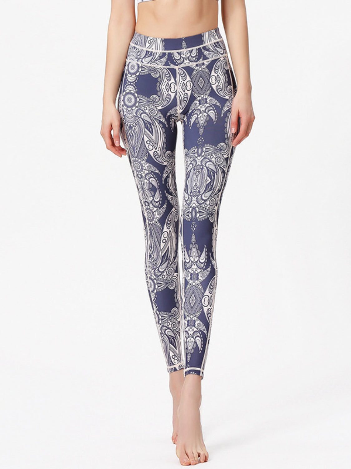 Printed Active High Waist Leggings.