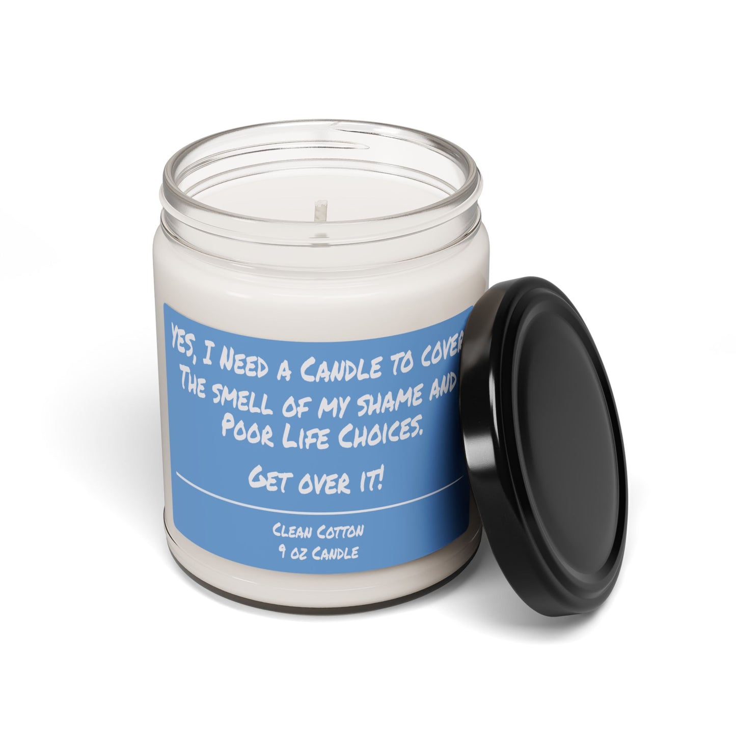 Soy Wax Scented Candle - Cover My Shame.