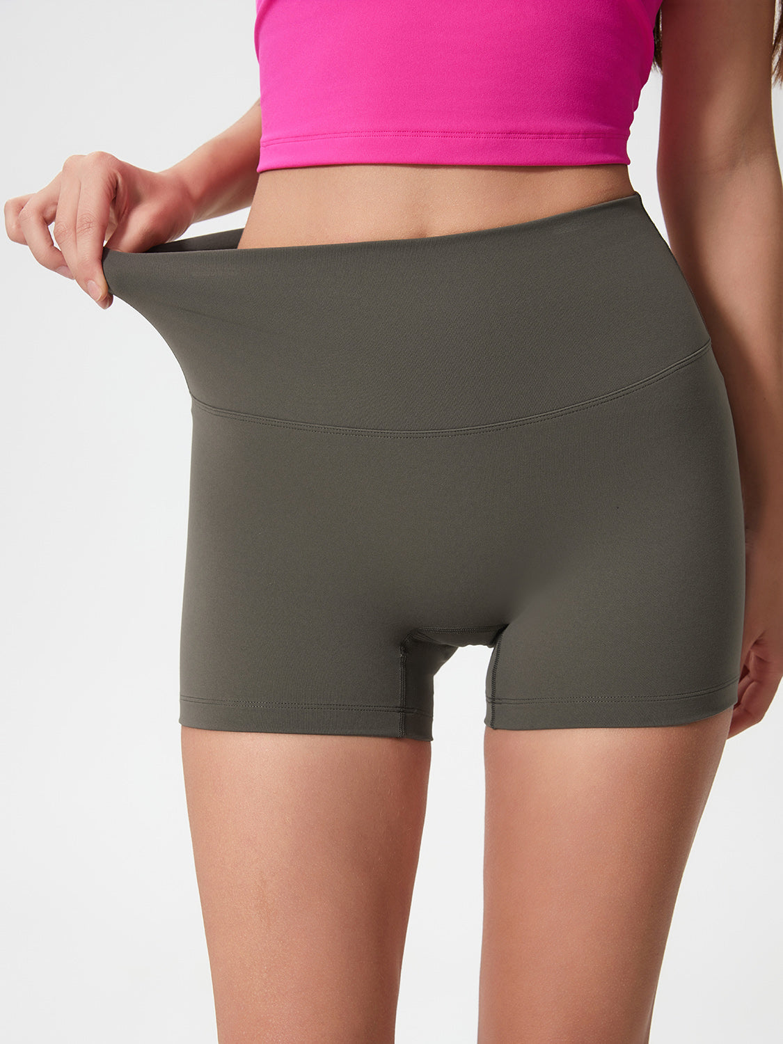Millennia - High Waist Active Shorts.