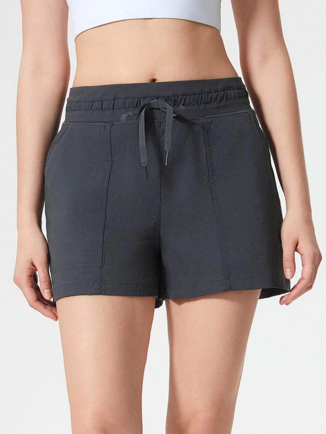 Millennia Drawstring Active Shorts with Pockets.