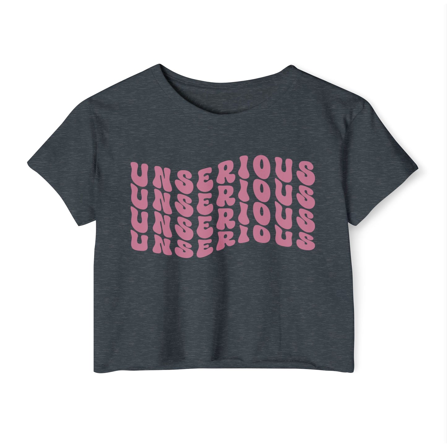 "Unserious" Women's Festival Crop Top.