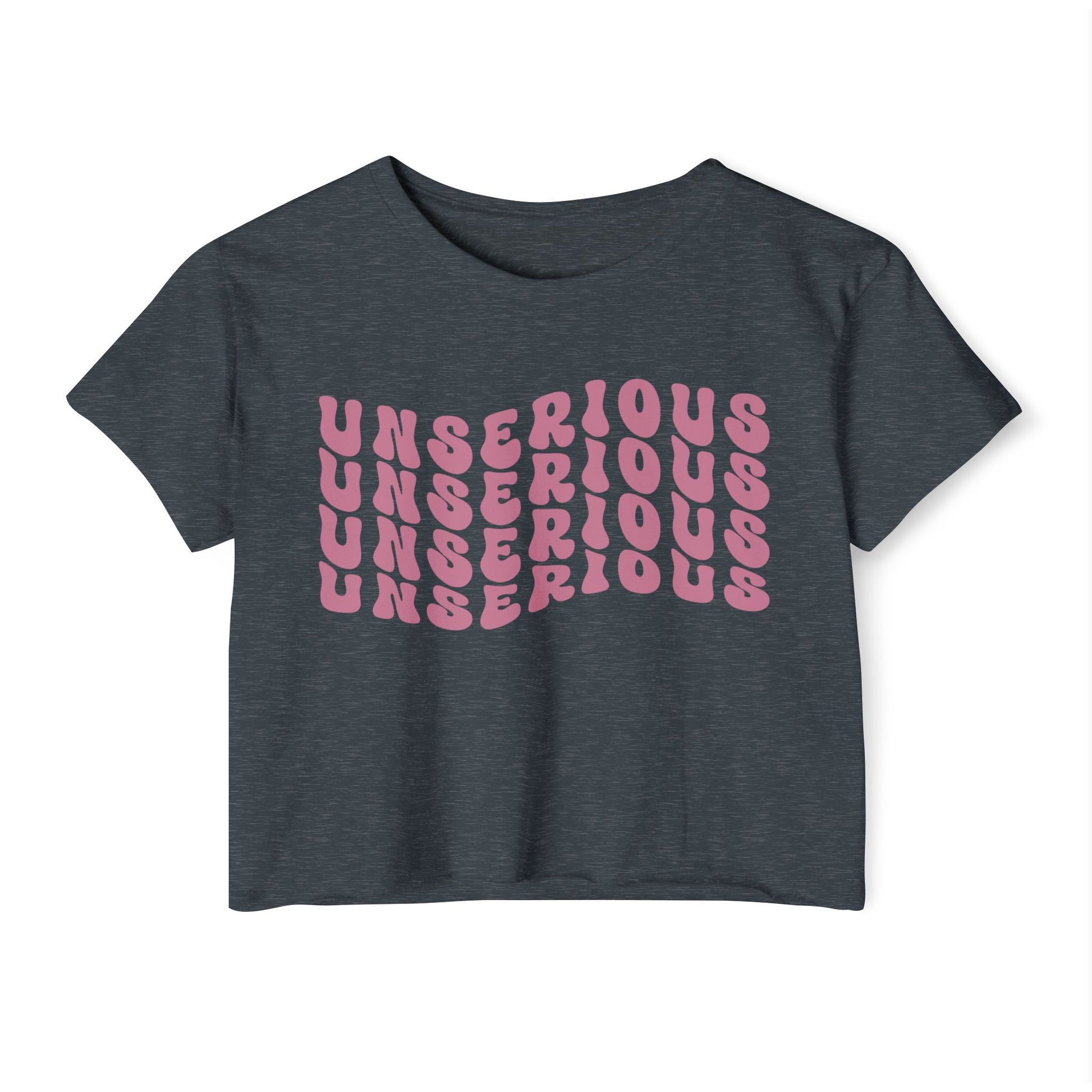 "Unserious" Women's Festival Crop Top.