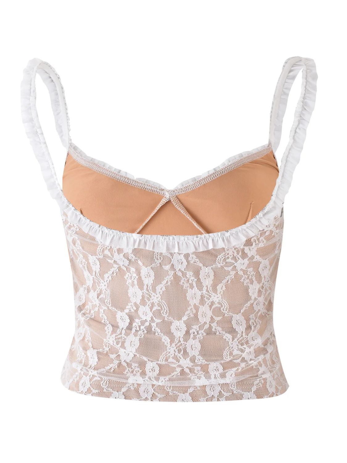 Frill Bow Lace Cami.