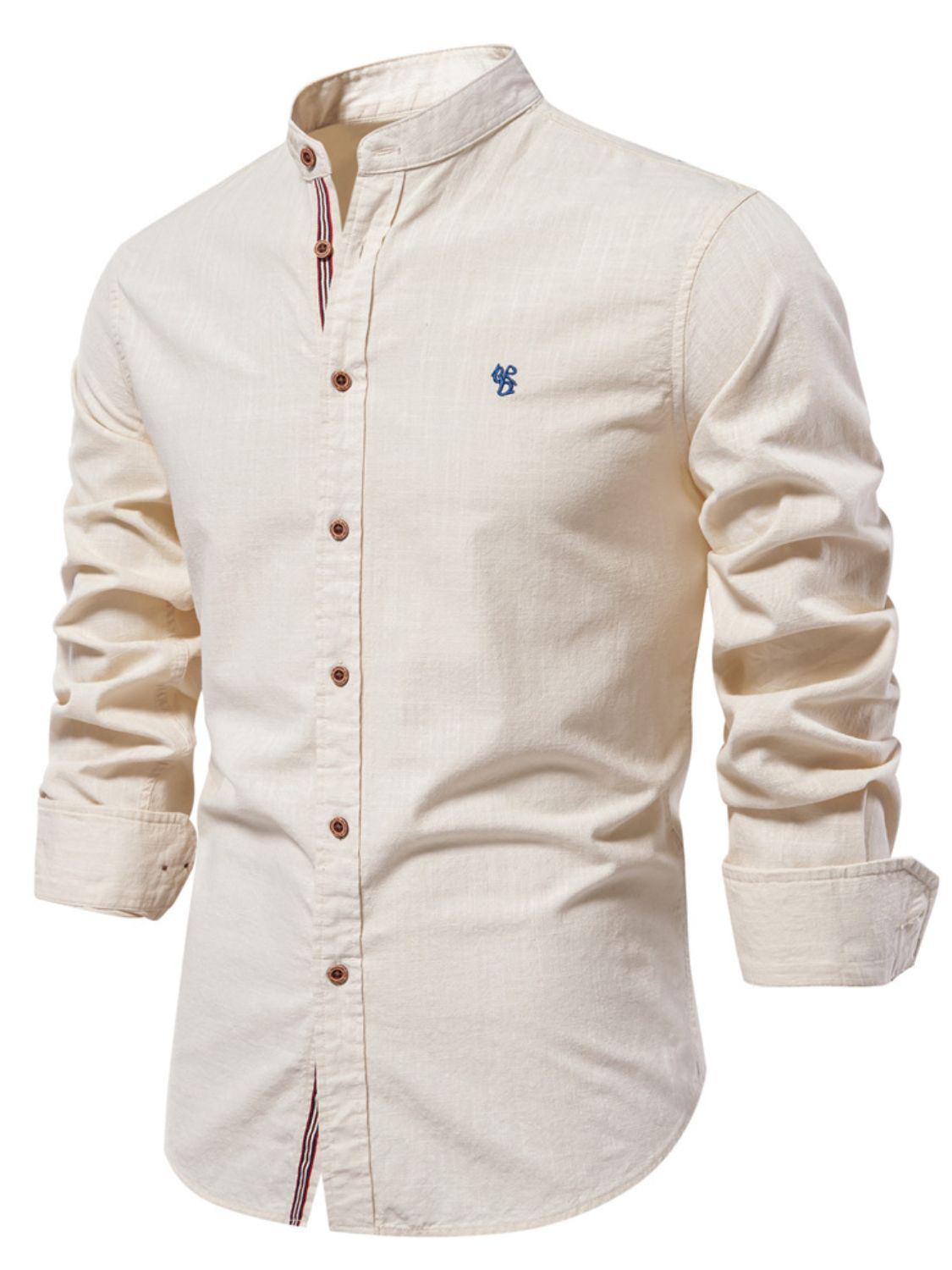 Button Down Embroidered Shirt.
