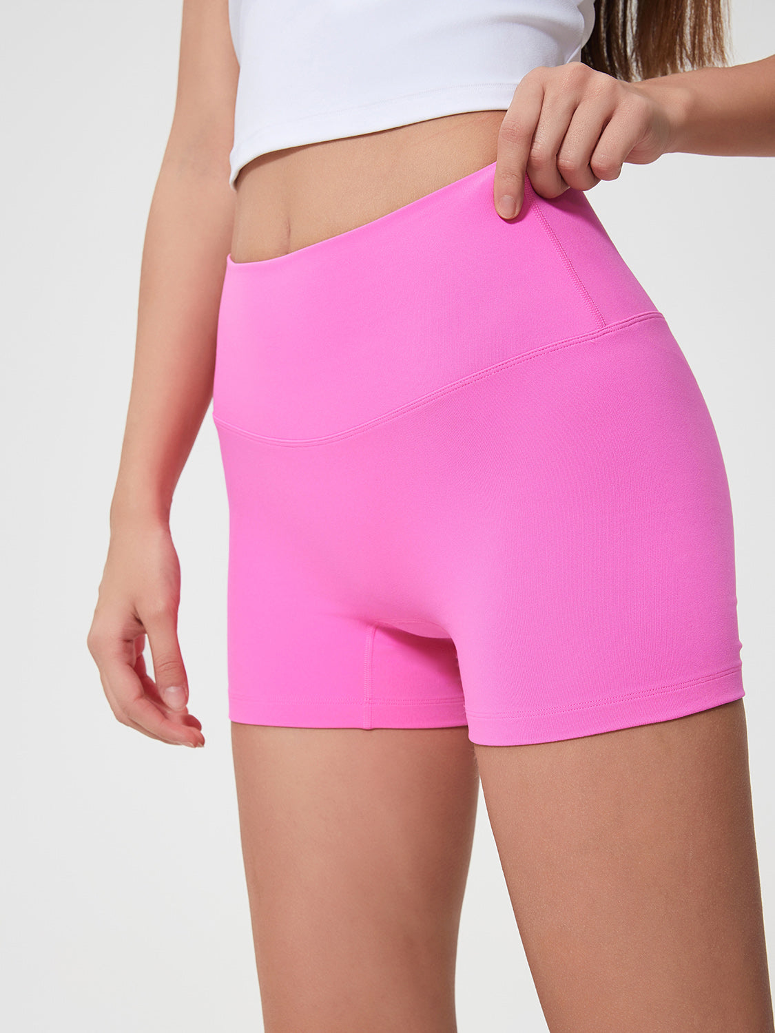 Millennia - High Waist Active Shorts.