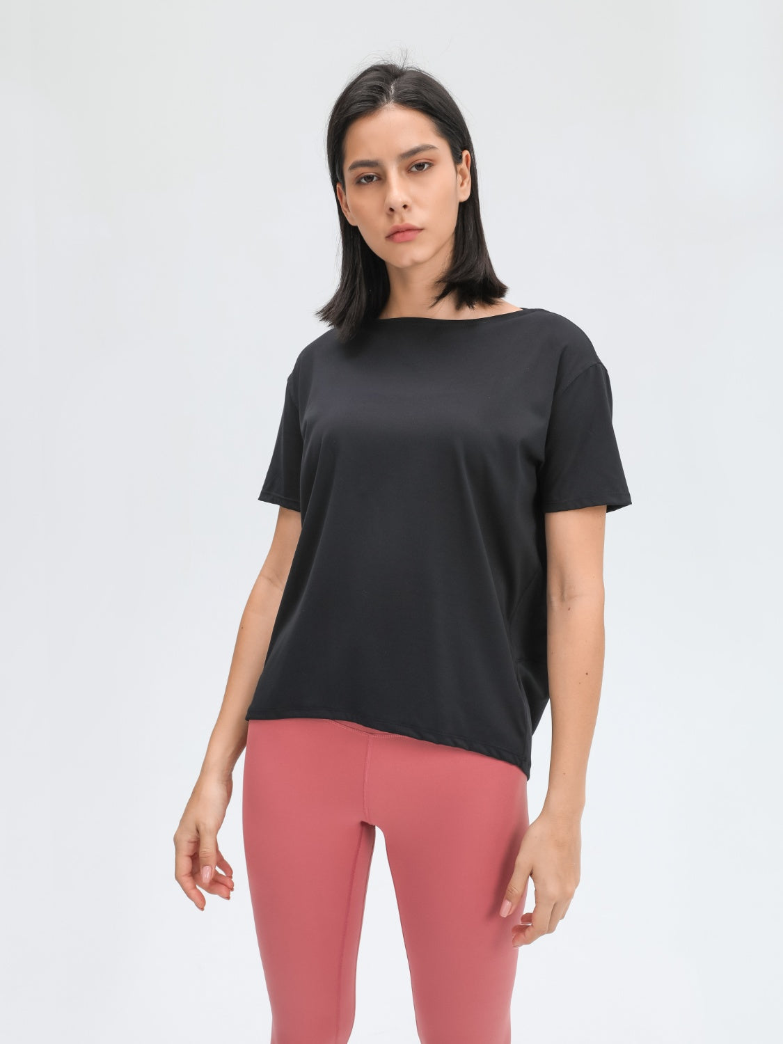 Millennia Active T-Shirt - Relaxed Fit Workout Tee.
