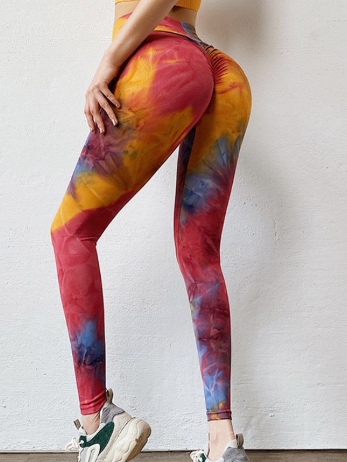 Tie-Dye High Waist Active Leggings.