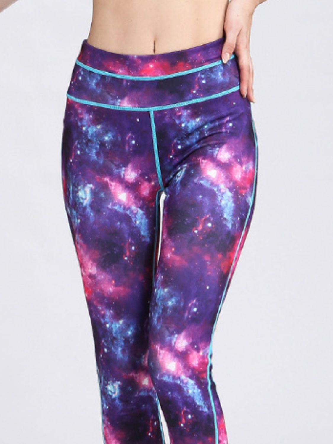 Printed Active High Waist Leggings.
