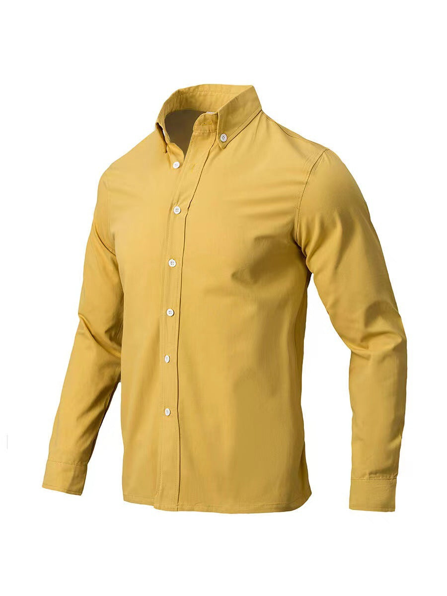 Collared Neck Button Down Shirt.