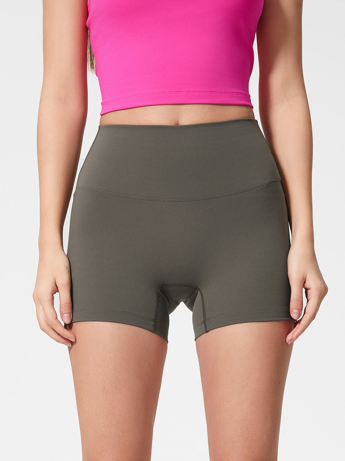 Millennia - High Waist Active Shorts.