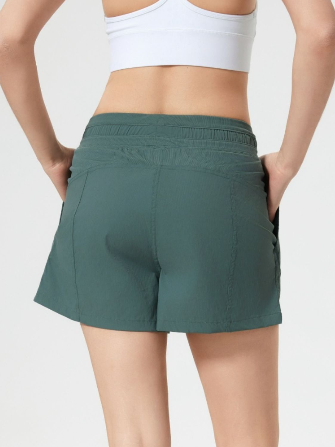 Millennia Drawstring Active Shorts with Pockets.